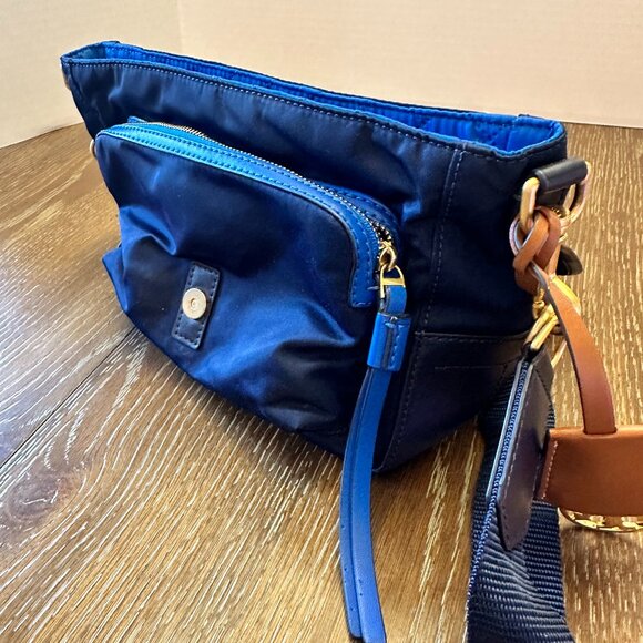 Tory Burch Tilda Nylon Crossbody - Navy - Picture 4 of 7